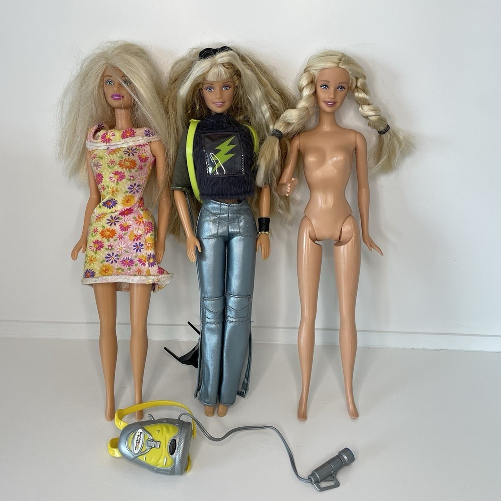 Barbie Mystery Squad Night Mission Specialist Rain Or Shine Great Date Doll Lot